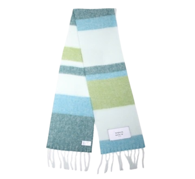 24FWALPACA STRIPES SCARF 