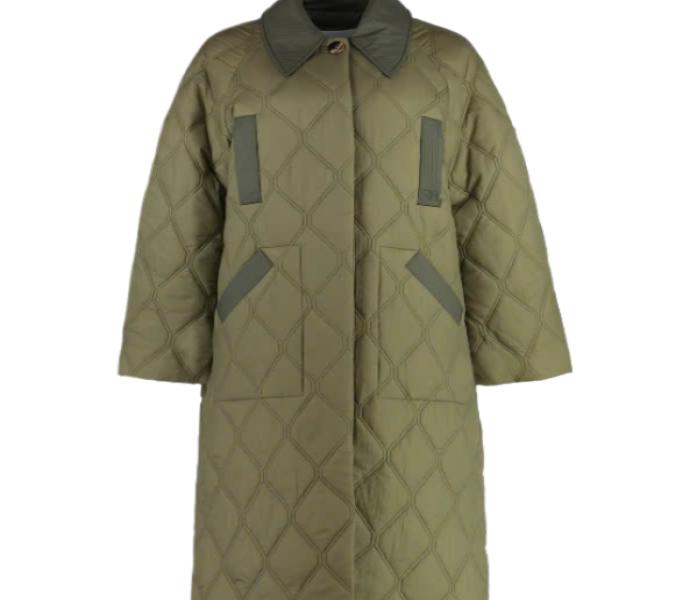 Gani quilted long jacket