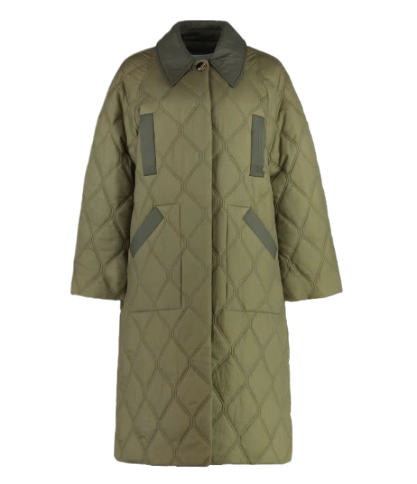 Gani quilted long jacket