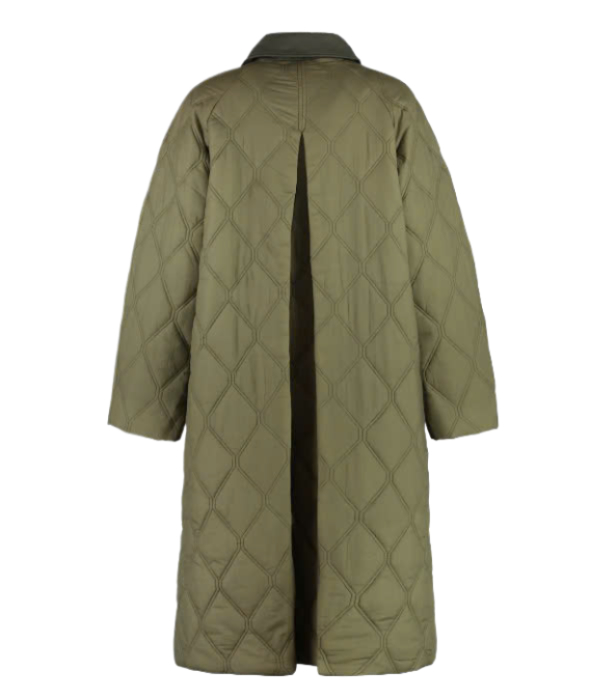 Gani quilted long jacket