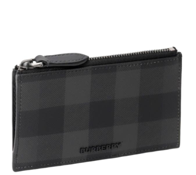 24FWCheck Zipper Card Case