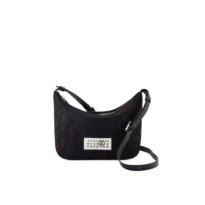 Number Logo Nylon Shoulder Bag