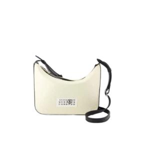 Number Logo Nylon Shoulder Bag