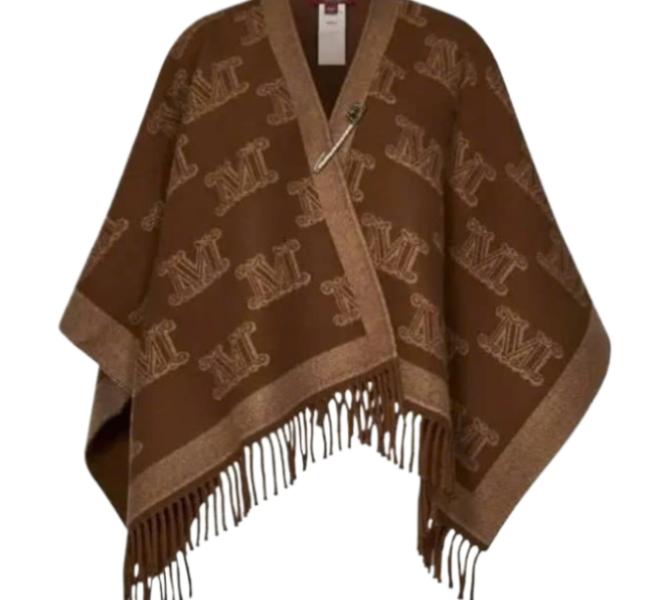 Fringed Wool Cape