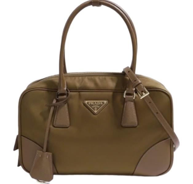 Re-edition 1978 Medium Re-Nylon Saffiano Two-Handle Bag