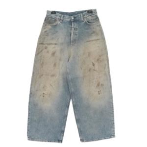 Acne 24FW B00381 863 Dirty Washing Denim Pants