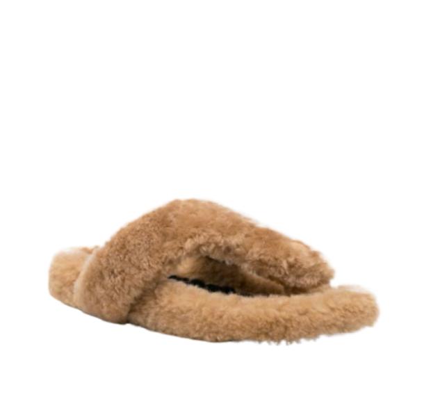 Shearling Is Sandals