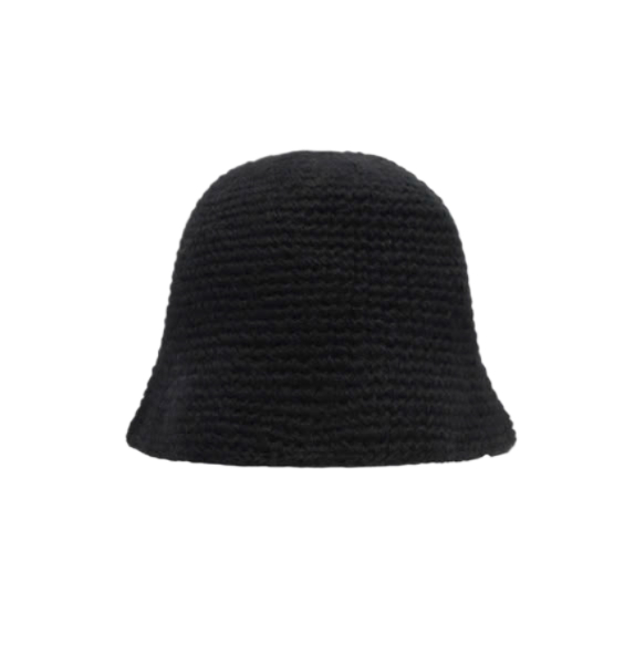 Swirly S Knit Bucket Hat