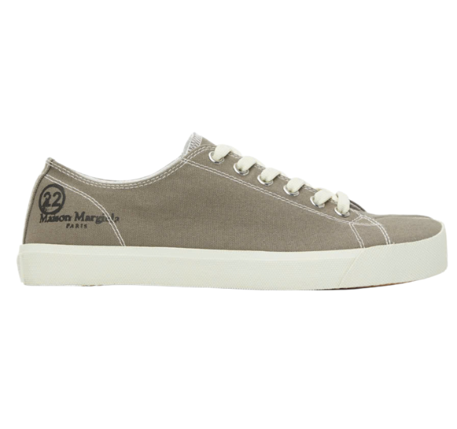 TABI CANVAS SNEAKERS TAUPE
