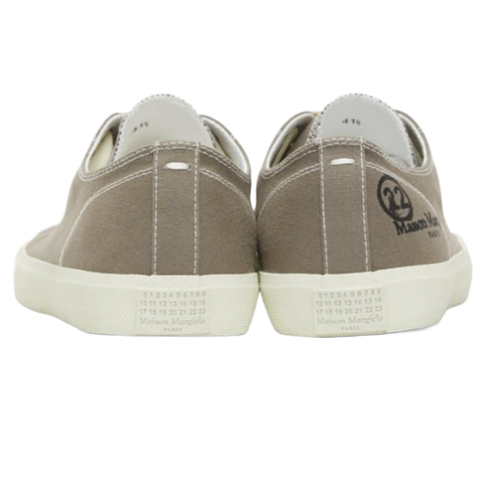 TABI CANVAS SNEAKERS TAUPE
