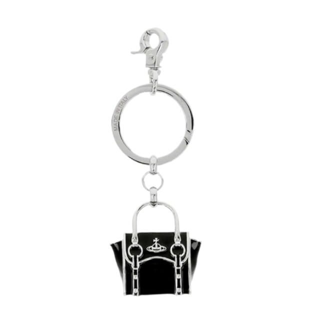 Logo Charm Keyring