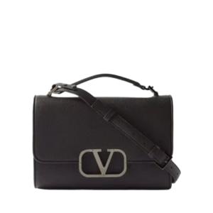 V logo shoulder bag