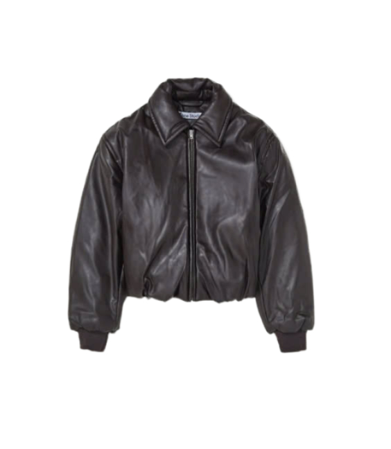 Coated Bomber Jacket