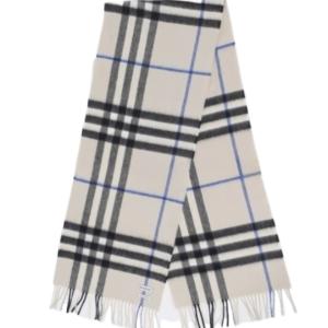 Checked Cashmere Scarf