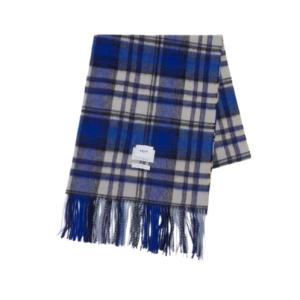 Ader Error Revint Plaid Muffler Z-Blue