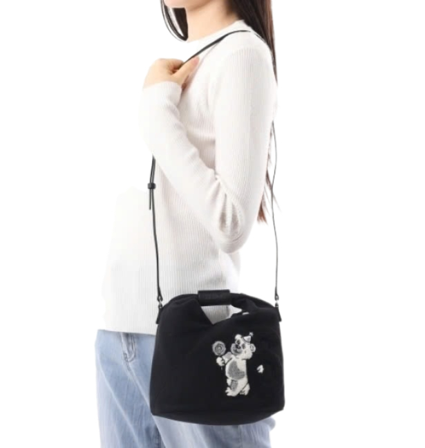 Japanese mesh crossbody bag