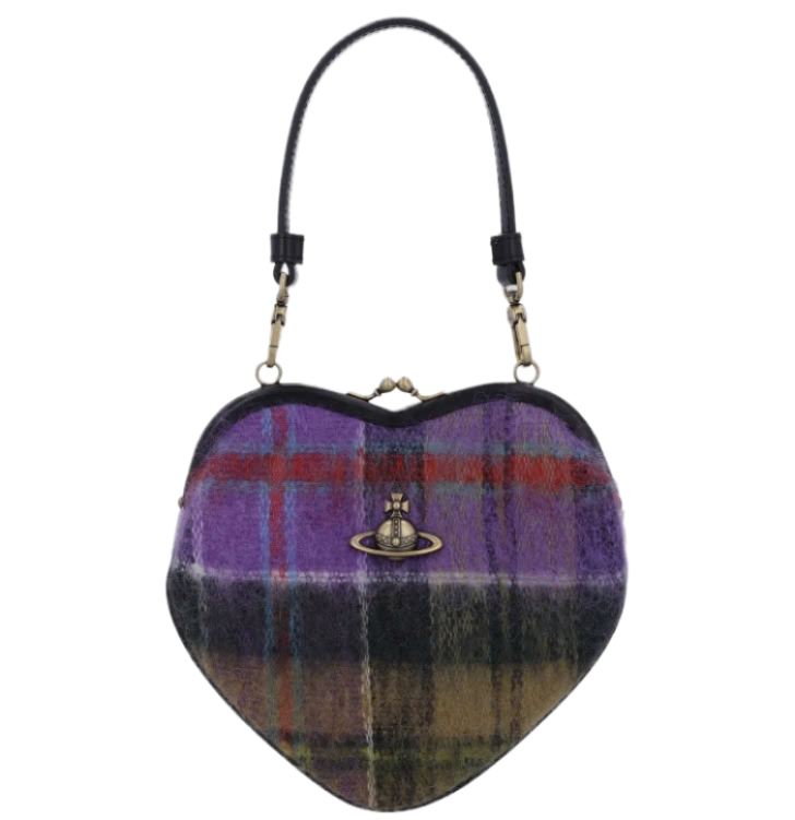 Bell Heart Frame Tote Bag - Multicolor