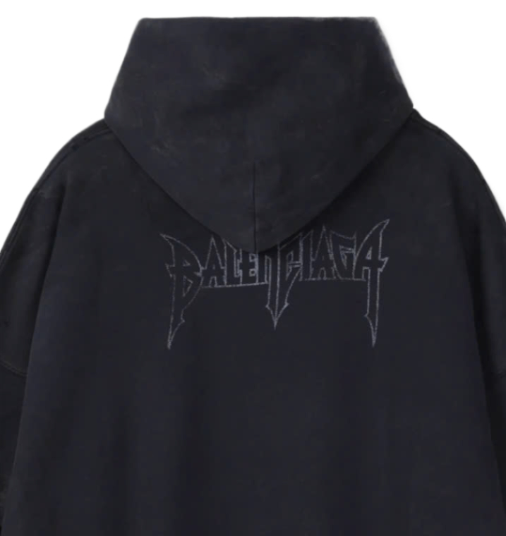 Large Fit Hood - Washed Black