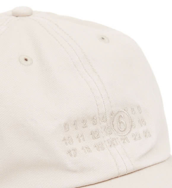 Number Logo Embroidered Baseball Cap