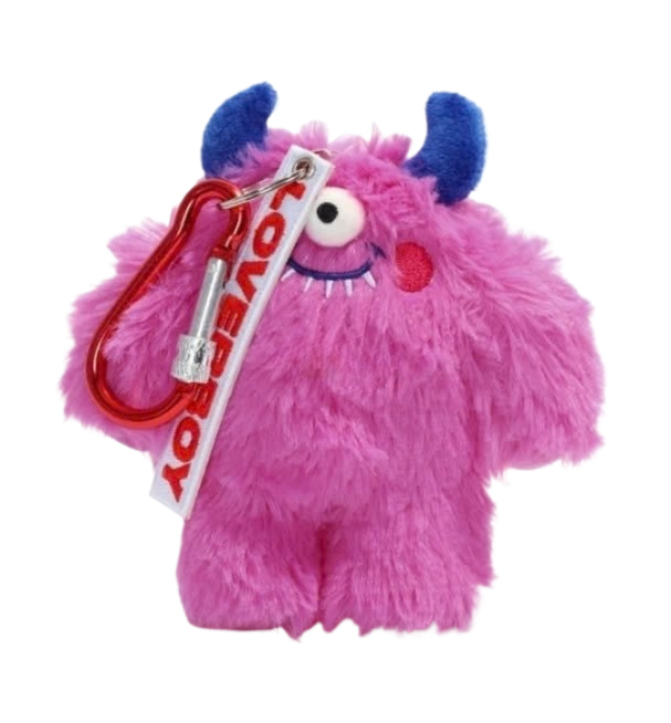 FLUFFY MONSTER KEYRING