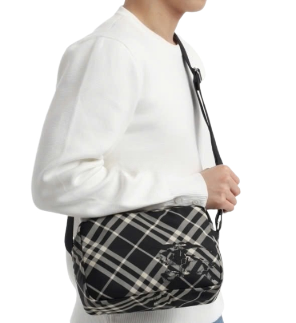 Check Crossbody Bag