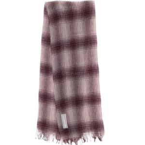 24FWCOTTAGE SCARF Resolution Check Wool