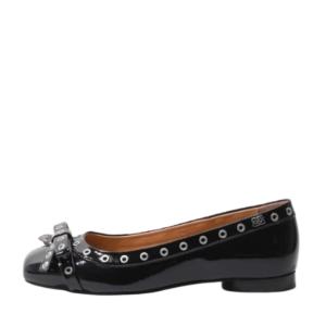 Eyelet Bow Ballerina