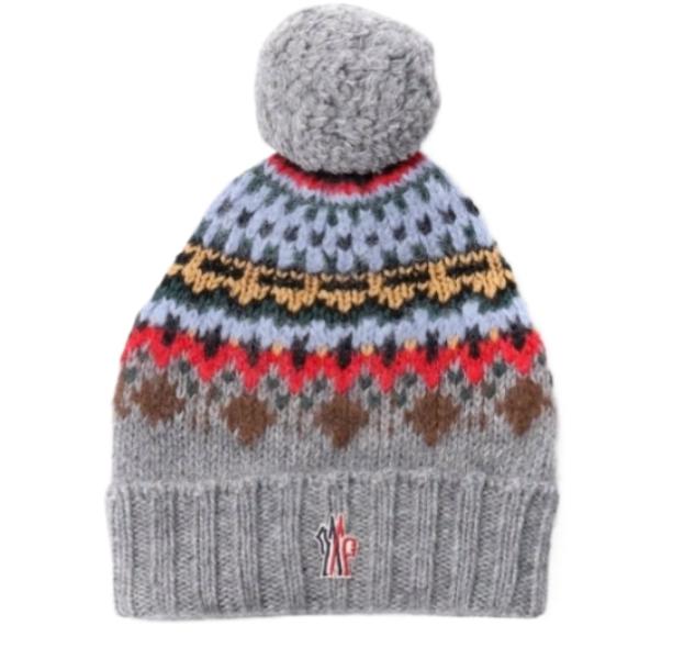 Grenoble logo patch foam beanie