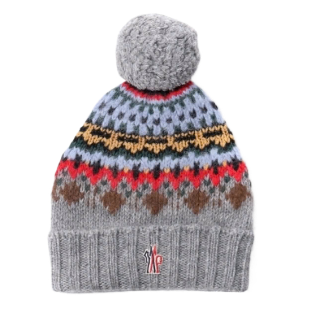 Grenoble logo patch foam beanie