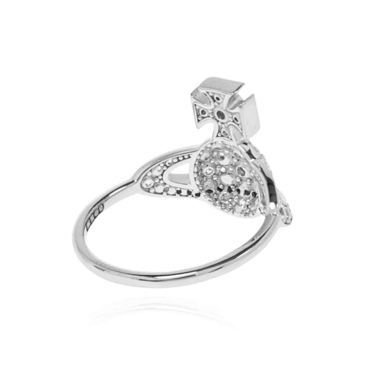 Vivienne Westwood ORG Crystal Silver Ring