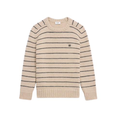 Triomphe Crewneck Wool Sweater