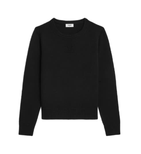 Crewneck cashmere sweater