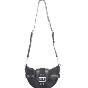 Black Small Bucky Crossbody Bag