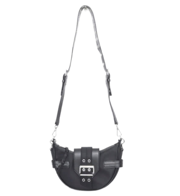 Black Small Bucky Crossbody Bag