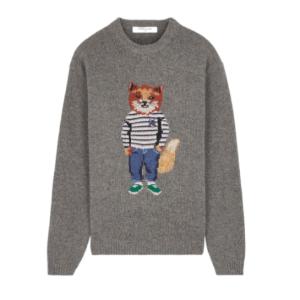 Dressed Fox Intarsia Jumper