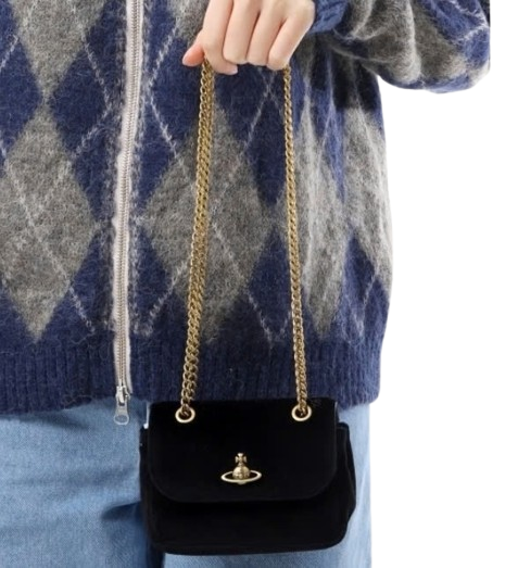 Small Pulse Chain Crossbody Bag