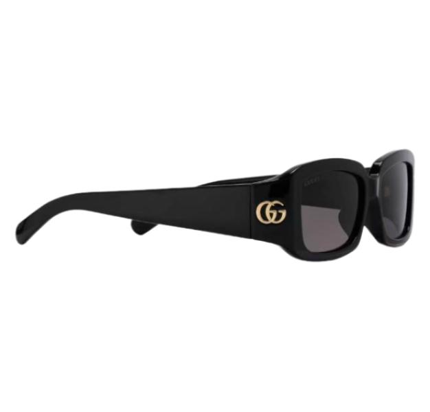 GG Logo Temple Square Sunglasses