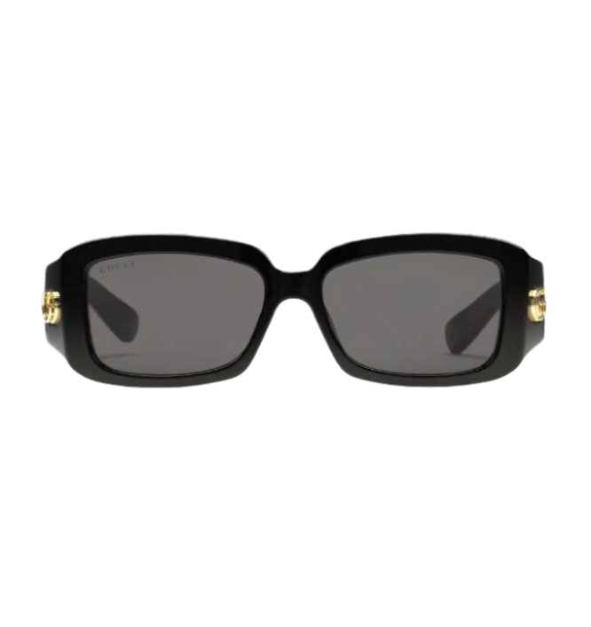 GG Logo Temple Square Sunglasses