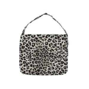 Emis New Leopard Corduroy Eco Bag Gray