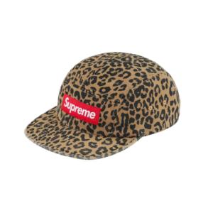 Washed Chino Twill Camp Cap Leopard - 23FW