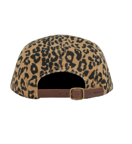 Washed Chino Twill Camp Cap Leopard - 23FW