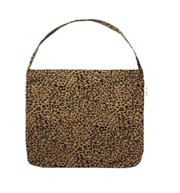 22Y Leopard Corduroy Eco Bag Brown