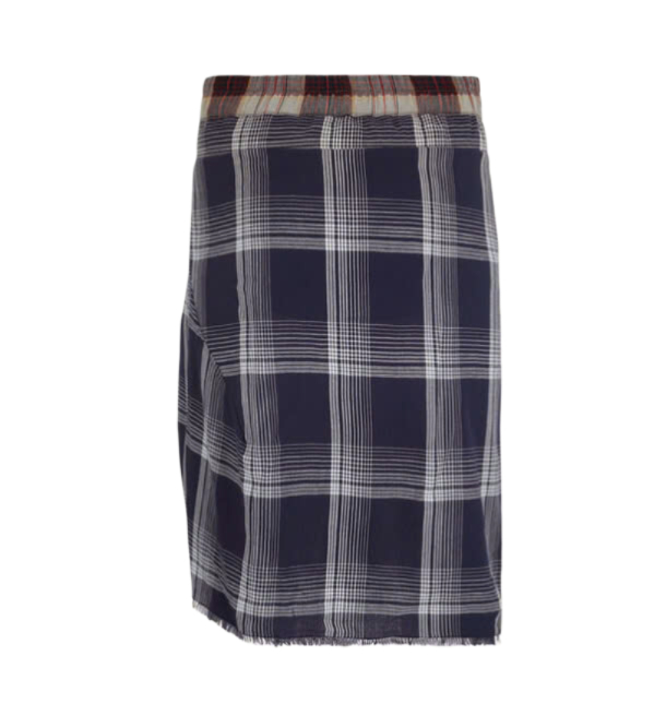 CHIPPENDALE WRAP SKIRT SHORTS