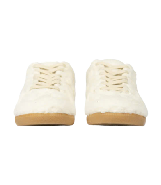 Shearling Replica Sneakers White 