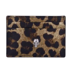 Skull Card Holder - Leopard