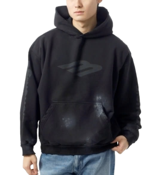 3B Stencil Medium Fit Hoodie