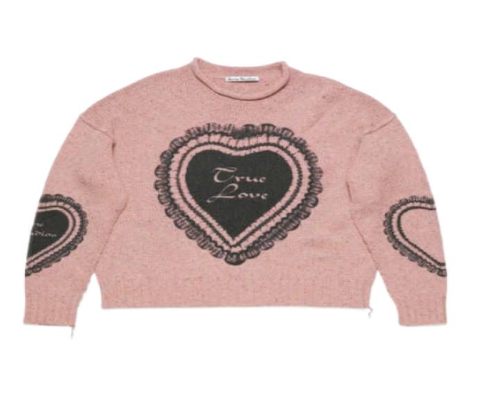 Wool Blend Print Jumper Knit