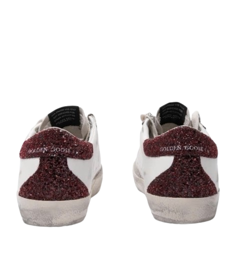 Superstar Sneakers Glitter Star & Heel