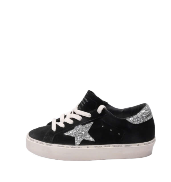 High Star Sneakers Suede Upper Glitter Star