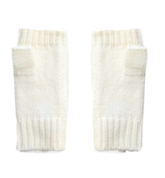 Cable Fingerless Gloves